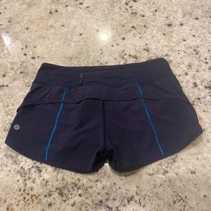 Lululemon Speed Up Short Midnight Navy